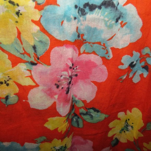 BILLABONG - COTTON - DRAWSTRING WAIST LONG SKIRT - SIZE LARGE - Picture 4 of 6